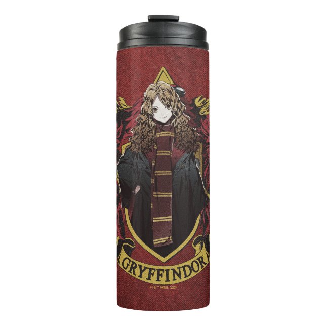 Bouteilles Isothermes HARRY POTTER™ | Anime Hermione House Crest (Devant)