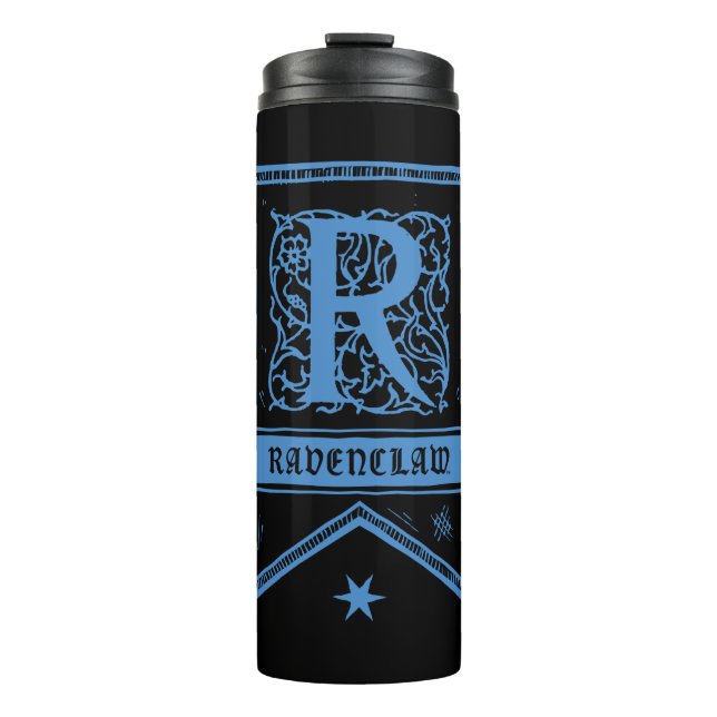 Bouteilles Isothermes Harry Potter| Bannière du monogramme de Ravenclaw (Devant)