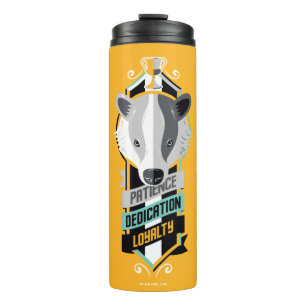 Bouteilles Isothermes Harry Potter   HUFFLEPUFF™ House Traits Sigil