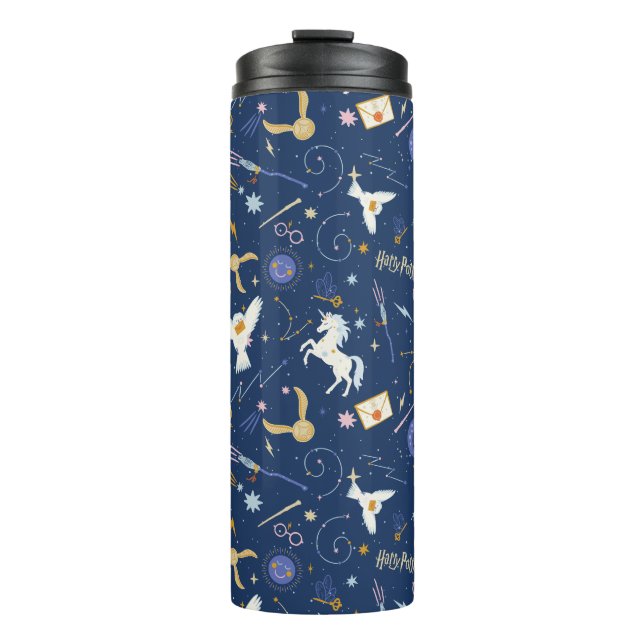 Bouteilles Isothermes HARRY POTTER™ Motif Iconique Solstice d'Été (Devant)