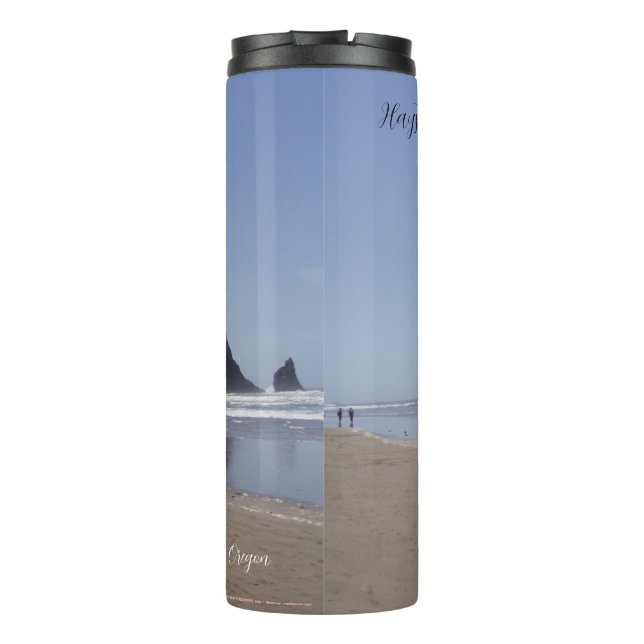 Bouteilles Isothermes Haystack Rock canon plage Oregon Coffee Mug (Dos)
