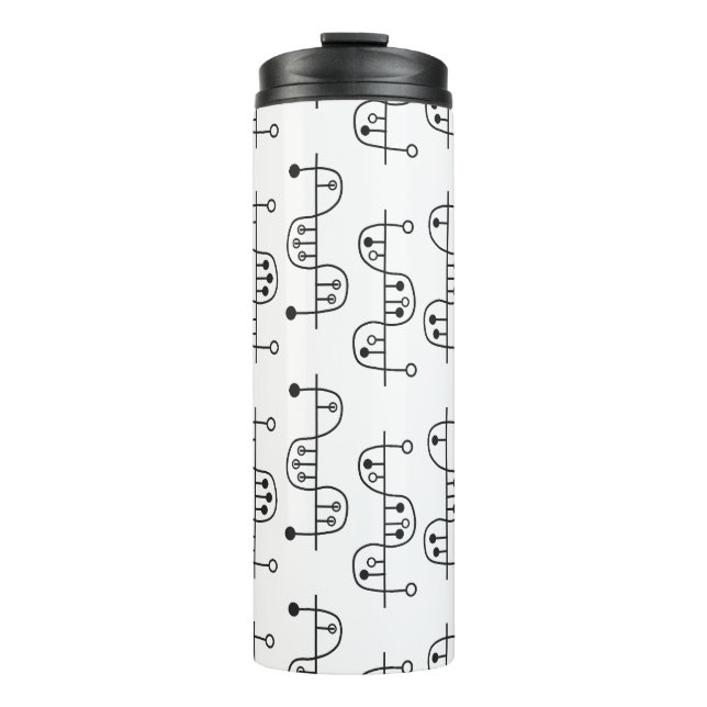 Bouteilles Isothermes Hélix moderne du milieu du siècle (Devant)