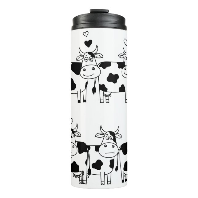 Bouteilles Isothermes Herd of Cows with Hearts par Natasha Us (Devant)