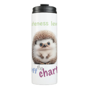 Bouteilles Isothermes Hérisson niveau mignon adorable citation drôle