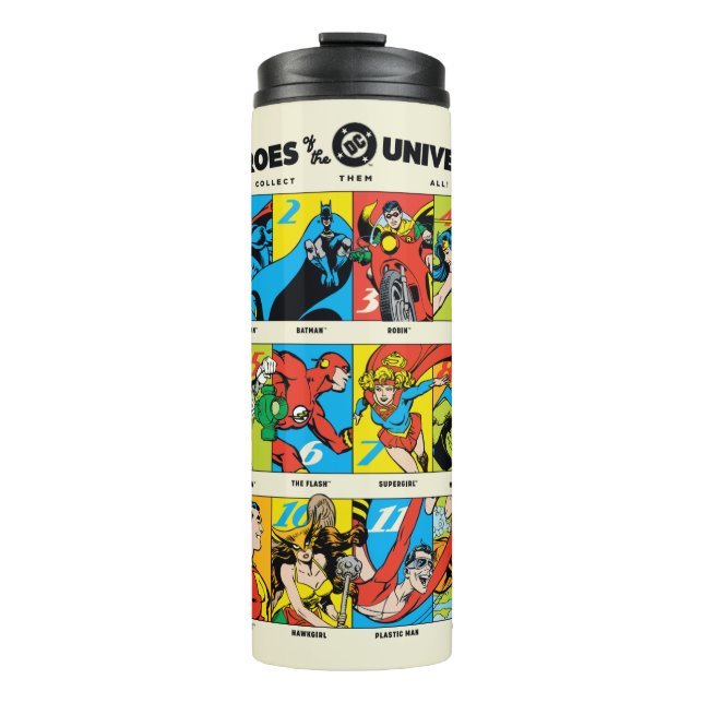 Bouteilles Isothermes Heroes of the DC™ Universe (Devant)