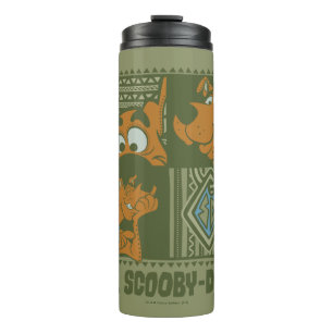 Bouteilles Isothermes Hey Scooby-Doo Carré tribal Graphic