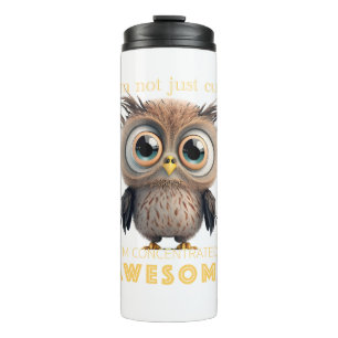 Bouteilles Isothermes Hibou Concentré Awesome mignon adorable Citation d