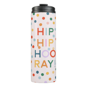 Bouteilles Isothermes Hip Hip Hooray Félicitations Grad Birthday