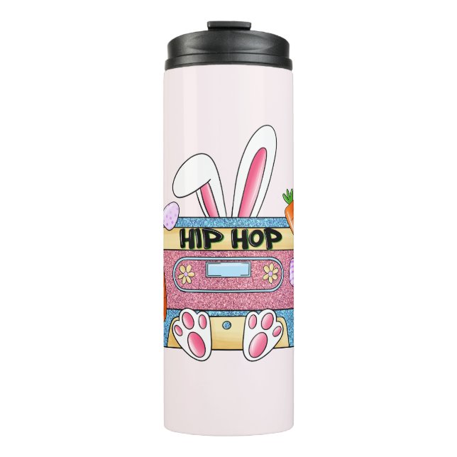 Bouteilles Isothermes Hip Hop Cassette Tape Bunny (Devant)