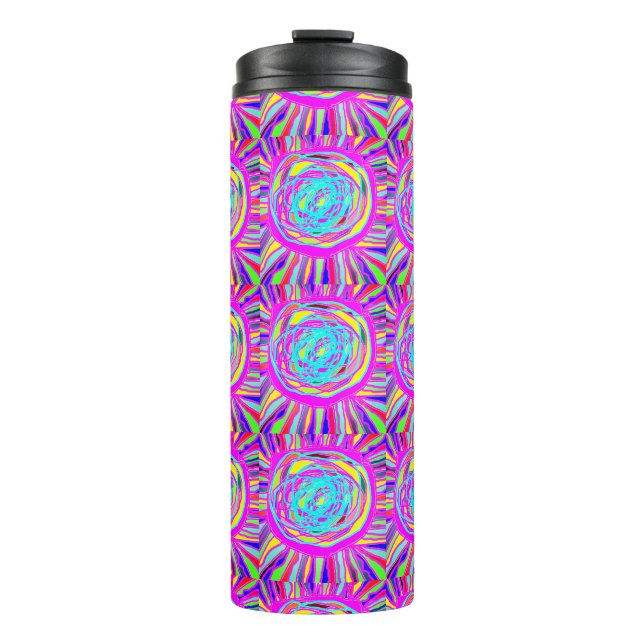 Bouteilles Isothermes Hippie Retro chill art de base (Devant)