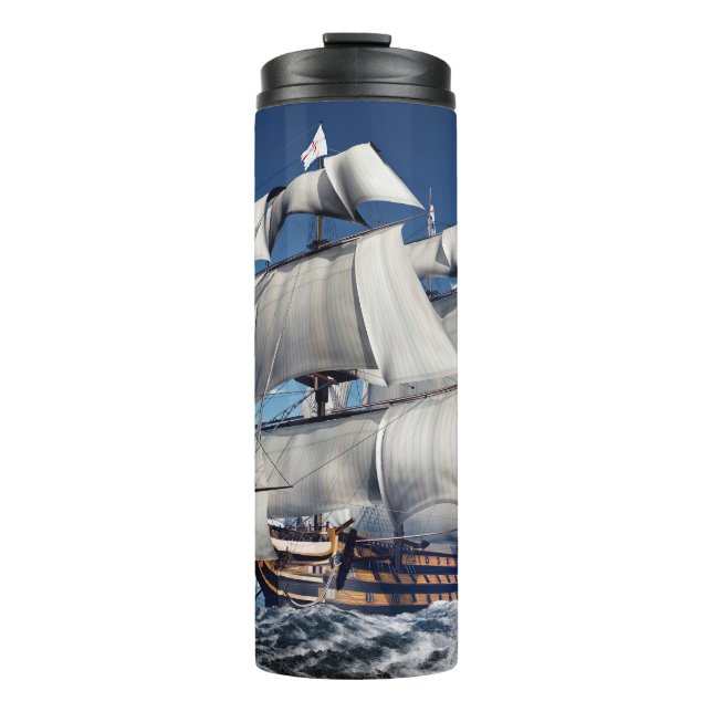 Bouteilles Isothermes HMS Victory, illustration 3D générée par ordinateu (Devant)