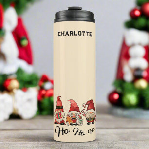 Bouteilles Isothermes Ho Ho Ho ! Jote Nordic Gnomes cadeau de Noël