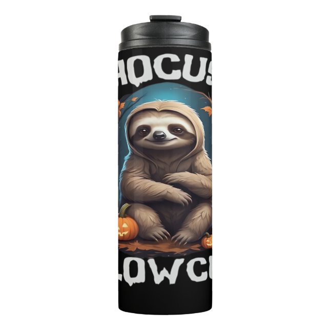Bouteilles Isothermes Hocus Slowcus Sloth lovers Halloween costume tee E (Devant)
