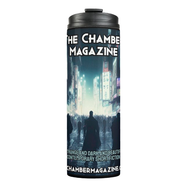 Bouteilles Isothermes homme dans cyberpunk cityscape magazine 2 chambre (Devant)