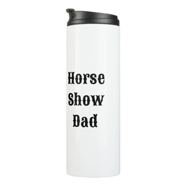 Bouteilles Isothermes Horse Show Papa - western - (Tourné sur la droite)