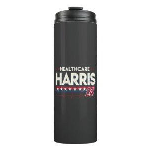 Bouteilles Isothermes Hôtes De Soins De Santé Pour Harris 24 Kamala Walz