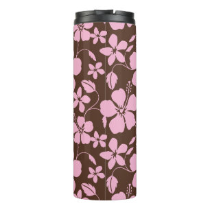 BOUTEILLES ISOTHERMES HULA HAWAIEN (HIBISCUS) BRUN/ROSE
