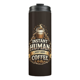 Bouteilles Isothermes Humain Instantané Ajoutez Seulement du Café – Amat