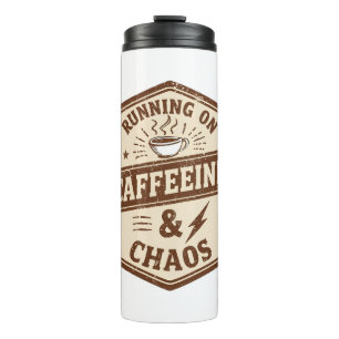 Bouteilles Isothermes Humour Rétro pour Parents et Amateurs de Café