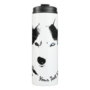 Bouteilles Isothermes Husky Tumbler Mug Custom Bi-eye Husky Drinkware