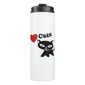 Bouteilles Isothermes I love cats