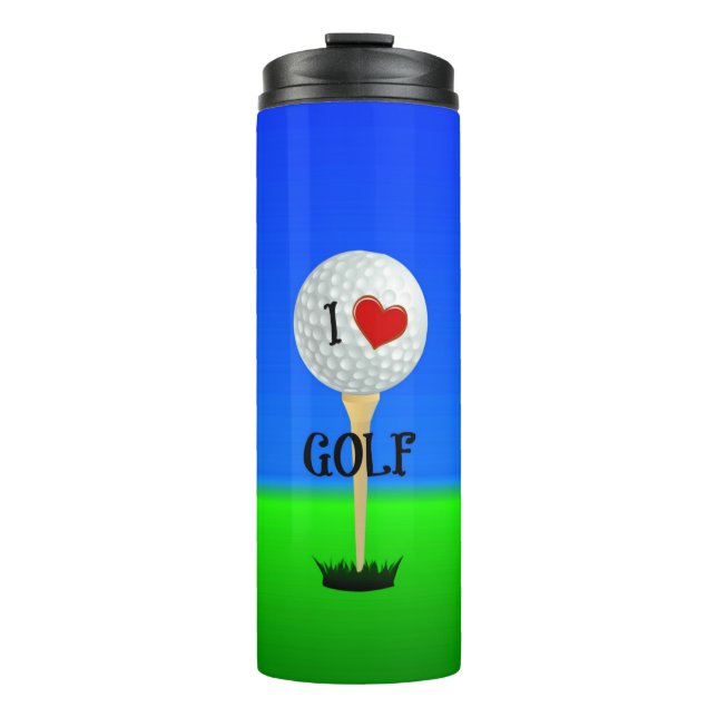 Bouteilles Isothermes I Love Golf (Devant)
