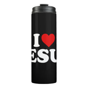Bouteilles Isothermes I Love Jesus - Coeur Pullover HoodieCaractéristiqu