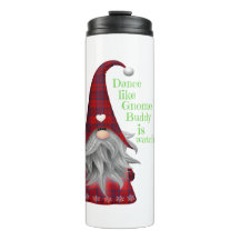 Idées cadeaux de Noël Gnome Buddy regarde Tee