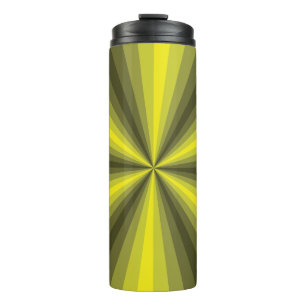 Bouteilles Isothermes Illusion optique Jaune Tumbler Thermique