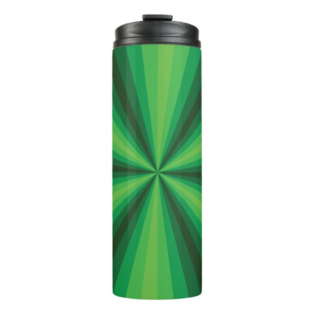 Bouteilles Isothermes Illusion optique Parastre thermique vert (Devant)