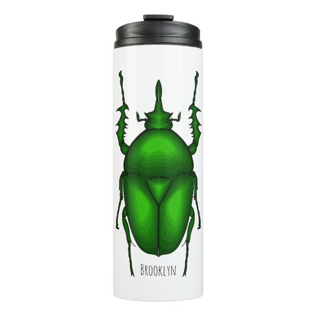 Bouteilles Isothermes Illustration de bug Mecynorhina torquata (Devant)