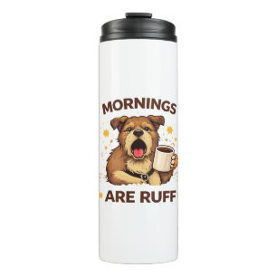 Bouteilles Isothermes Illustration de chien confortable