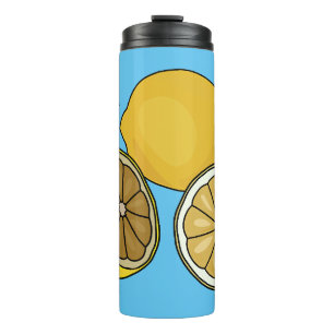 Bouteilles Isothermes Illustration de citron