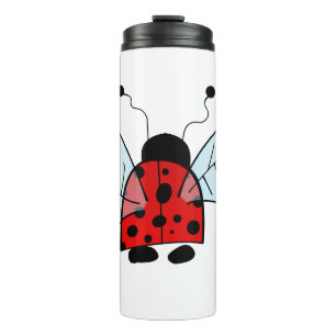 Bouteilles Isothermes Illustration de coccinelle mignonne