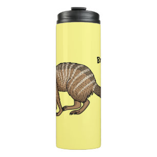 Bouteilles Isothermes Illustration de dessin animé joyeux numbat