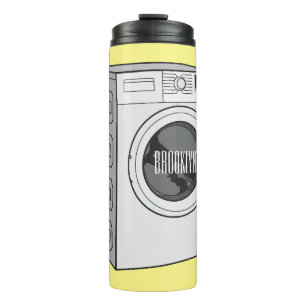 Bouteilles Isothermes Illustration de la machine à laver