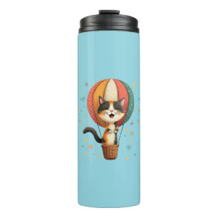 Bouteilles Isothermes Illustration de l'aventure de Calico Cat