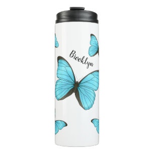 Bouteilles Isothermes Illustration de papillons Morpho