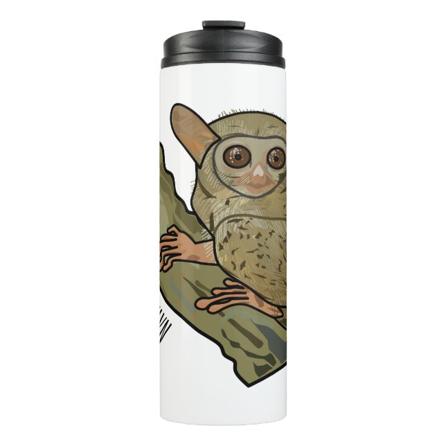 Bouteilles Isothermes Illustration de Tarsier (Devant)