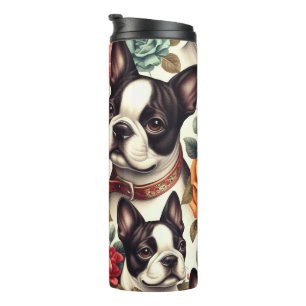 Bouteilles Isothermes Illustration du Terrier de Boston