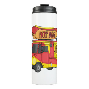 Bouteilles Isothermes Illustration d'un camion de nourriture pour chien