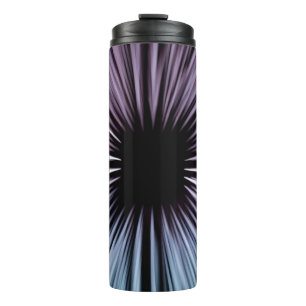 Bouteilles Isothermes Illustration optique blanche et noire