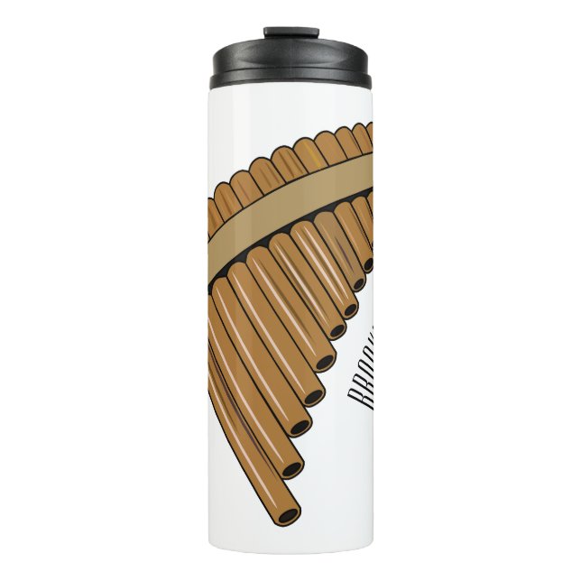 Bouteilles Isothermes Illustration Pan flûte / panpipes (Devant)