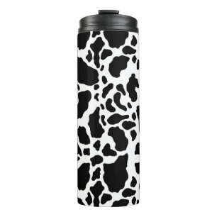 Bouteilles Isothermes Impression de vache noire et blanche