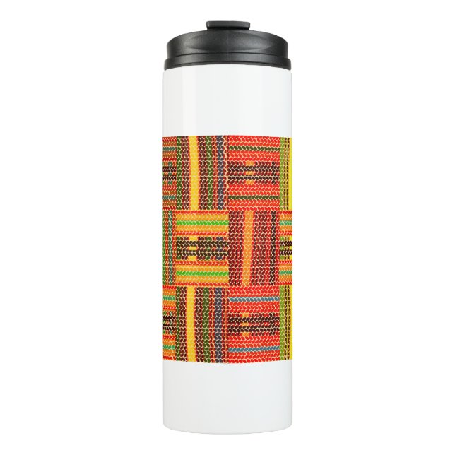 Bouteilles Isothermes imprimé kente african (Devant)