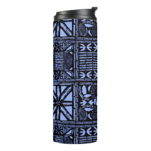 Bouteilles Isothermes Indigo Batik Quilt