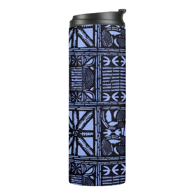 Bouteilles Isothermes Indigo Batik Quilt (Tourné sur la gauche)