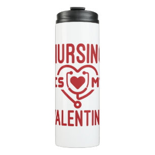 Bouteilles Isothermes Infirmière est ma Saint Valentin Infirmière Saint