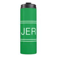 Initiales Monogrammes Personnalisées Boire Voyage