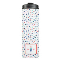 Initiales personnalisées à la crème glacée mignonn